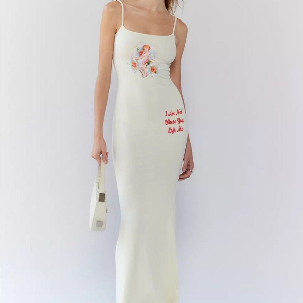 Boys Lie I Am Not Where You Left Me V2 Midi Dress